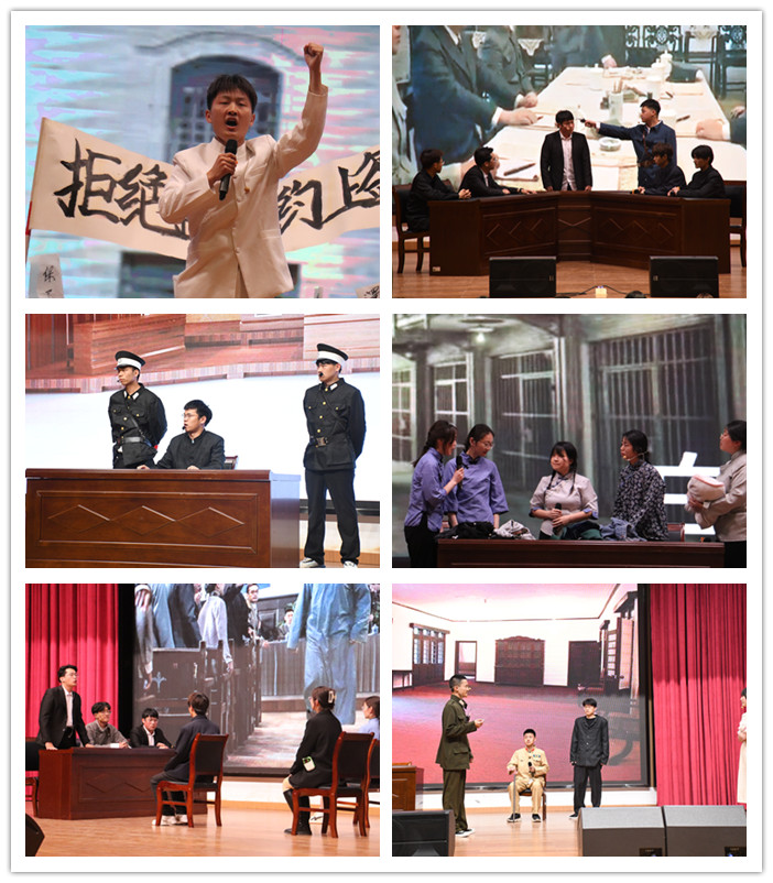 新乡工程学院举办话剧团课展演活动