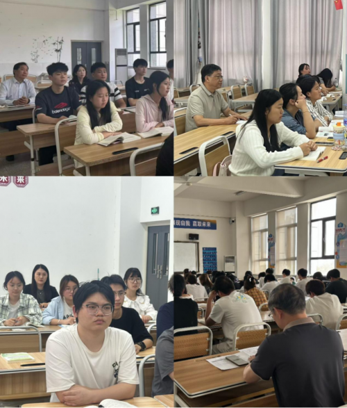 2025年度全省高校春季学期思政课“大听课 大调研 ”第十七专家组到河南物流职业学院指导调研