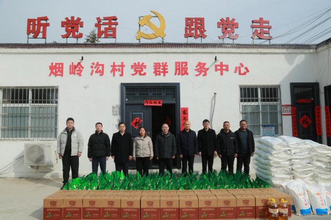 心系乡村暖民心 实干帮扶显温情——鹤壁能源化工职业学院领导深入帮扶村走访调研